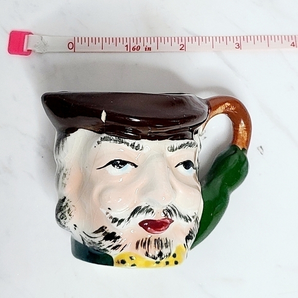VINTAGE Miniature Character Toby Mug Jug Unmarked - Picture 12 of 12